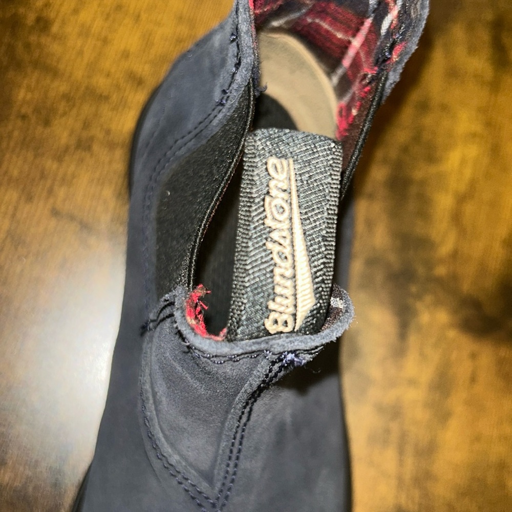 Blundstone Indigo Blue Suede Girls